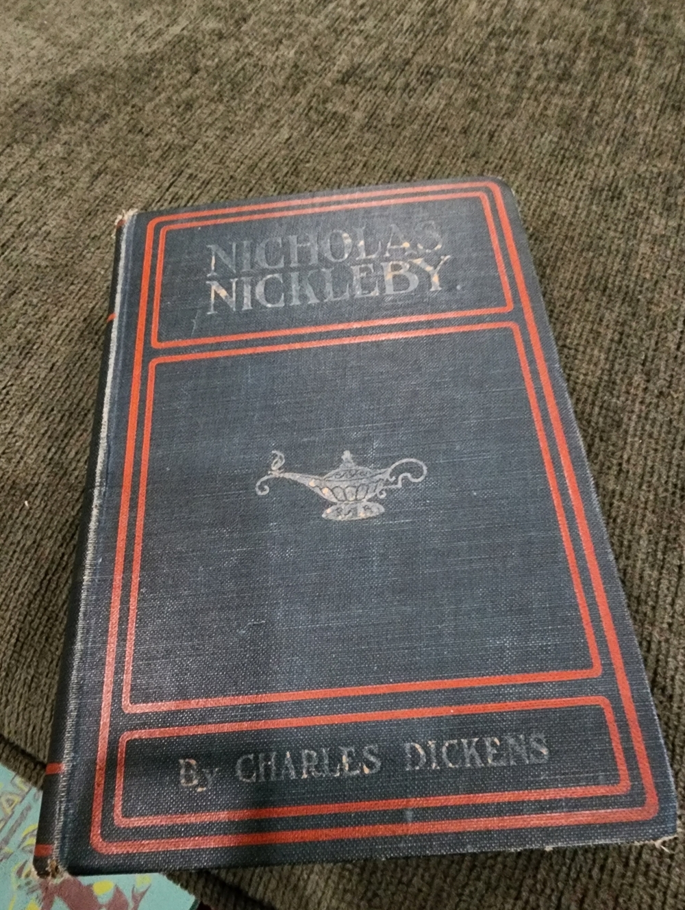 Antique Nicholas Nickleby Book